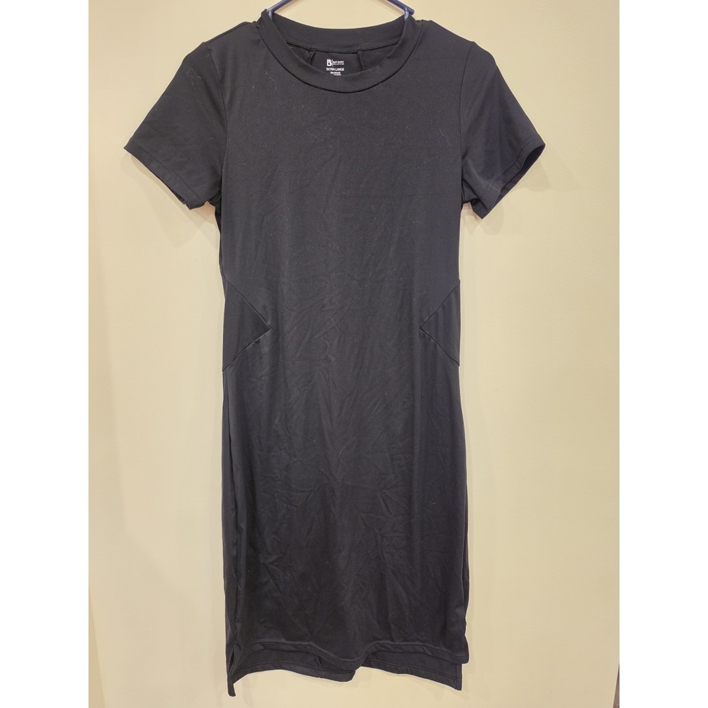 Buff Bunny Dress Womens XL Black Fall Bodycon Preppy Athletic Fitness